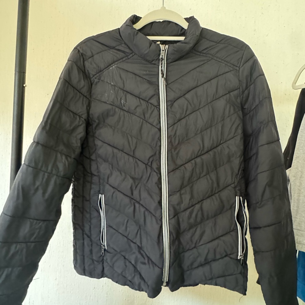 GAP Black Quilted Puffer Jacket